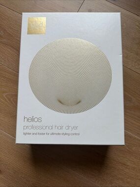 ghd Helios Professional Hair Dryer - White & Gold Box
